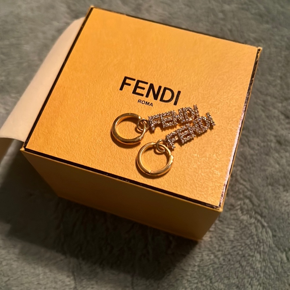 Fendi Earrings Never Worn